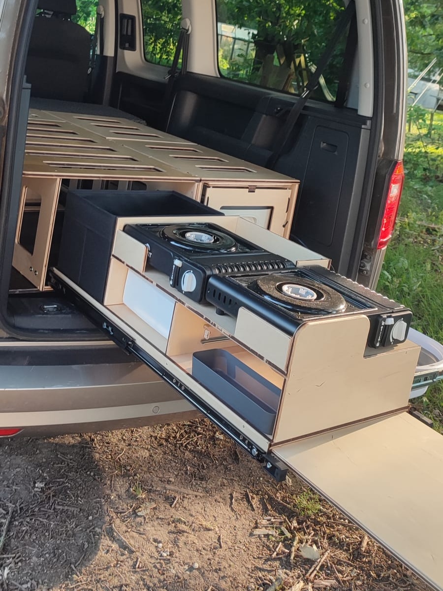 VW Caddy long chassis